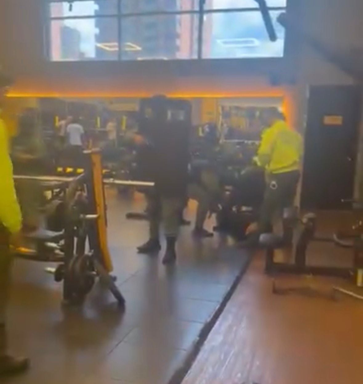 Ciudadano canadiense capturado en Medellín. Foto: Tomada de video
