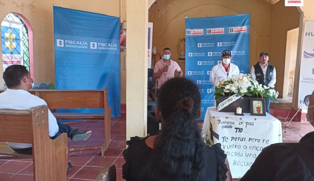 El Grube de la Dirección de Justicia Transicional realizó las ceremonias en los municipios de San Onofre, Sincelejo, Ovejas y El Carmen de Bolívar.