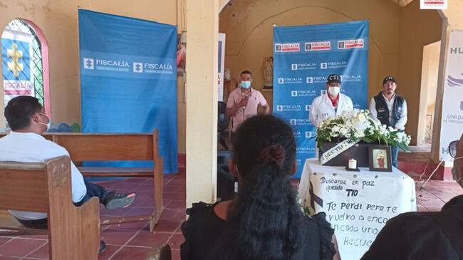 El Grube de la Dirección de Justicia Transicional realizó las ceremonias en los municipios de San Onofre, Sincelejo, Ovejas y El Carmen de Bolívar.