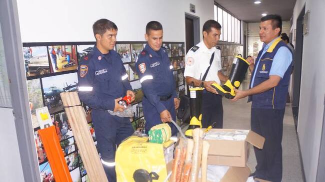 Organismos de socorro y Gestión de Riesgo y desastres listos para el simulacro nacional