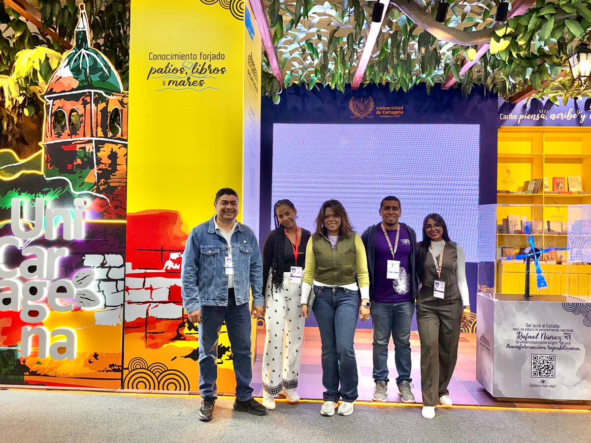 Con un homenaje a los patios del Caribe, Unicartagena participa en la Feria Internacional del Libro