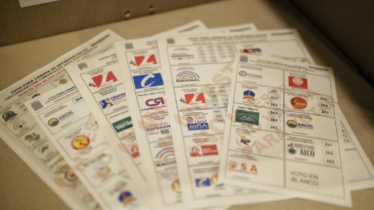 29 de marzo será el sorteo de la posición de candidatos en el tarjetón
