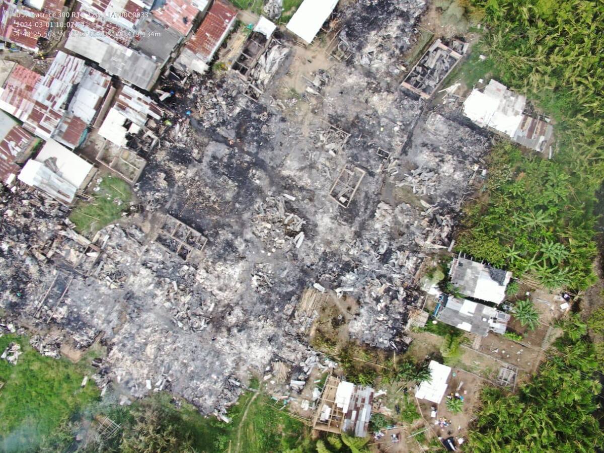 Declarada calamidad pública en Pereira, tras voraz incendio en el Futuro Bajo