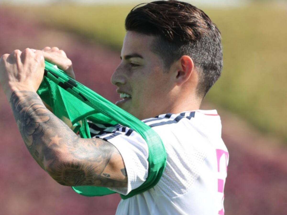 La idea es que James vuelva este lunes a los entrenamientos: Heynckes