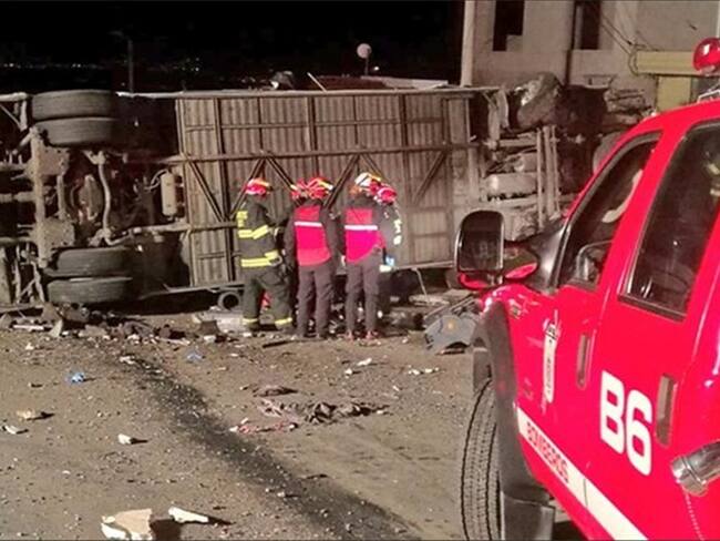 Hasta el momento se confirma que tres caleños se encuentran en los listados de lesionados de centros médicos de Ecuador. Foto: Colprensa