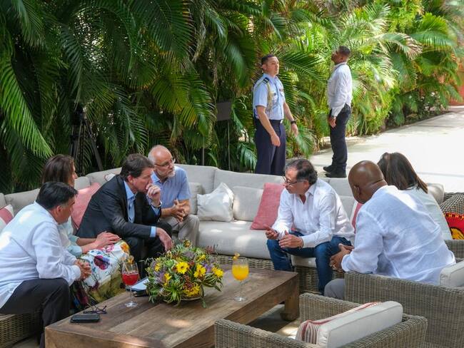 Presidente Petro se reunió con el senador republicano William Hagerty