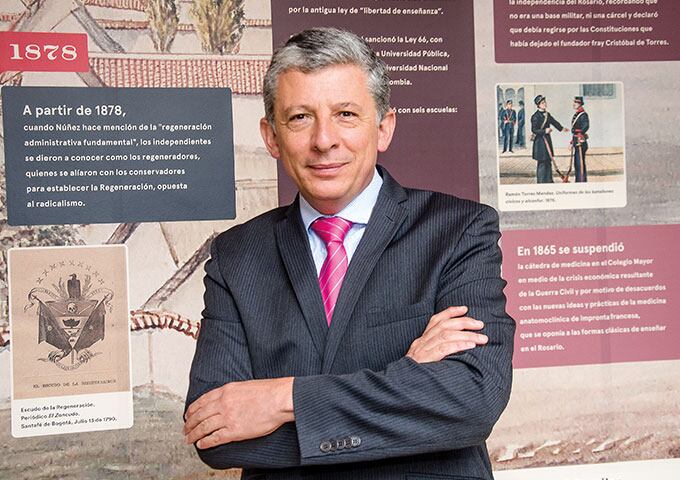 Alejandro Cheyne, rector de la Universidad del Rosario - Cortesía Universidad del Rosario