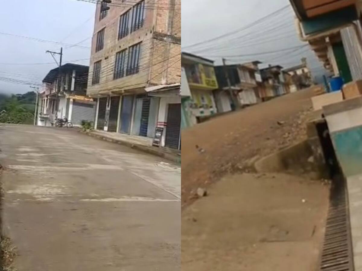 Disidencias obligaron a cerrar el comercio en El Plateado, Cauca; más de 10 mil personas confinadas