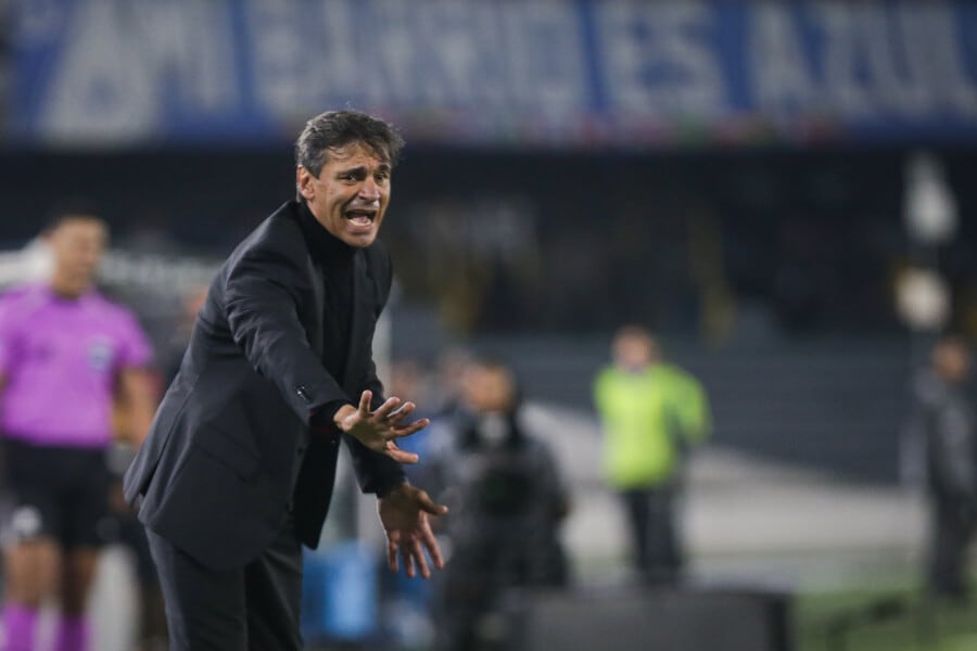 Fabián Bustos, entrenador de Millonarios, habló sobre la derrota frente al Bucaramanga en Liga / Colprensa