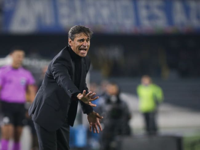Fabián Bustos, entrenador de Millonarios, habló sobre la derrota frente al Bucaramanga en Liga / Colprensa