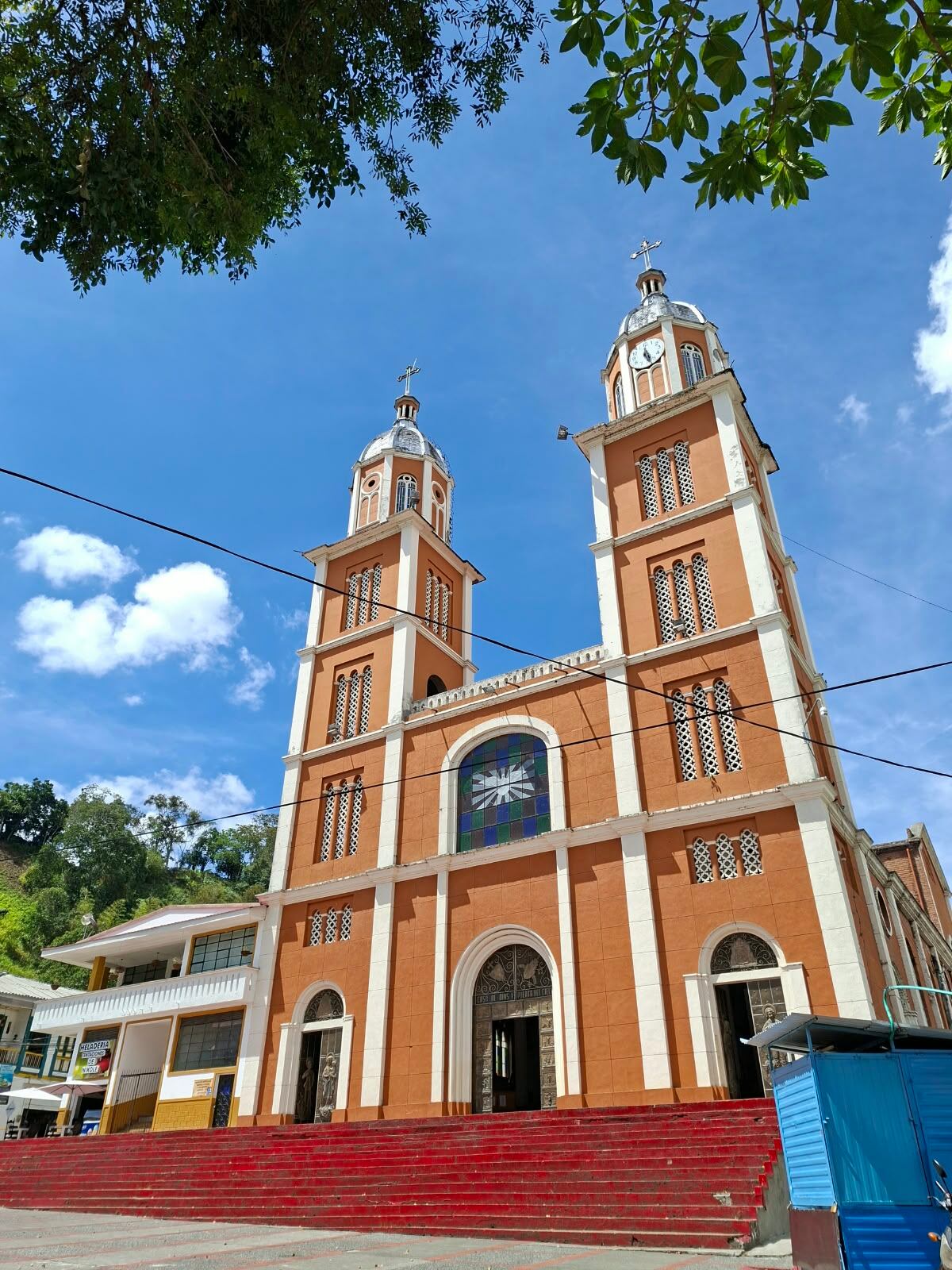La hermosa parroquia San José de Génova, Quindío. Foto: Vanessa Porras
