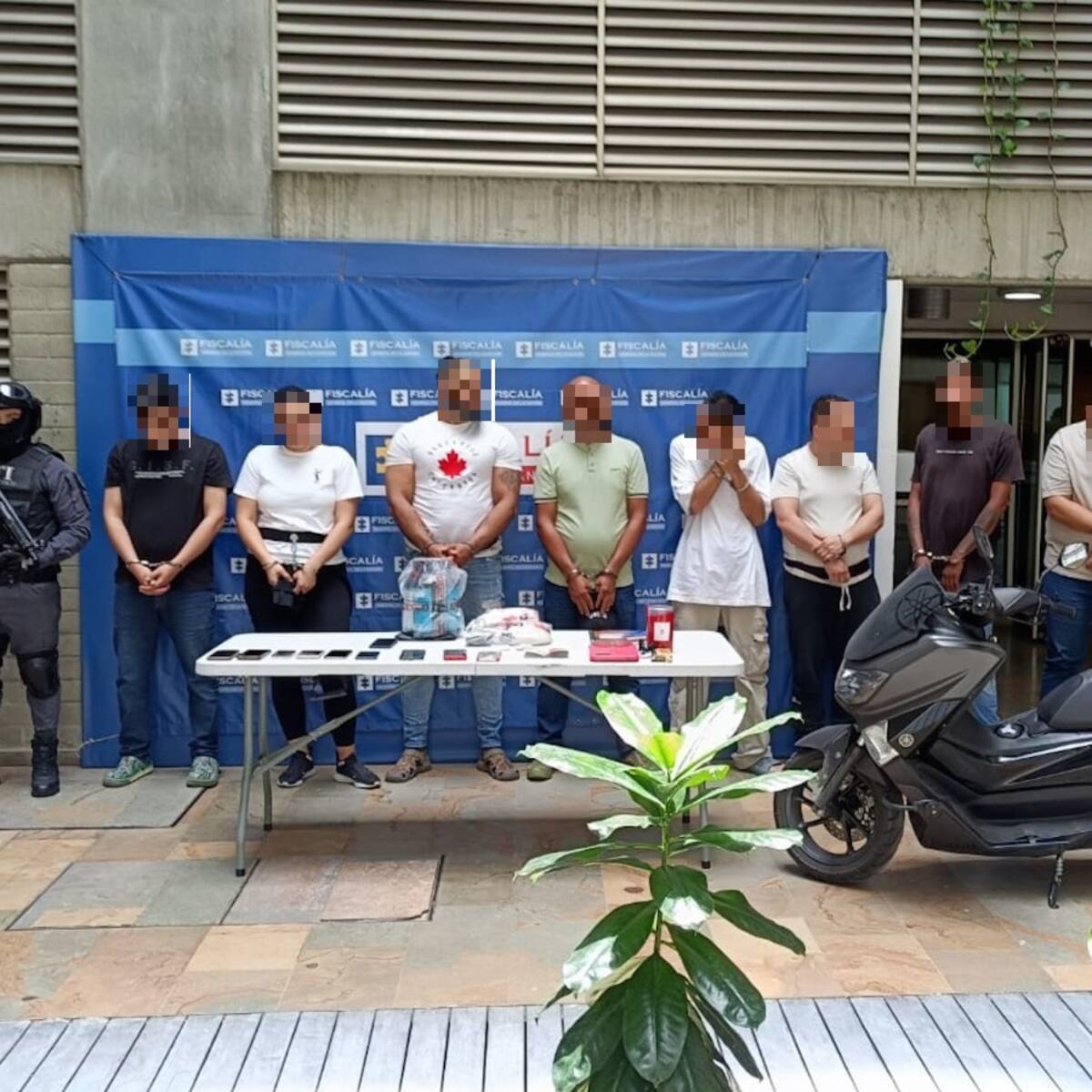Integrantes de "La Terraza", distribuían drogas en carros de transporte de alimentos