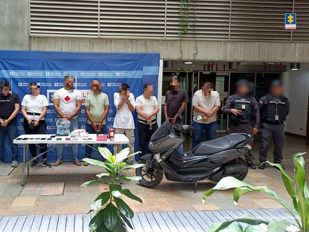 Integrantes de "La Terraza", distribuían drogas en carros de transporte de alimentos