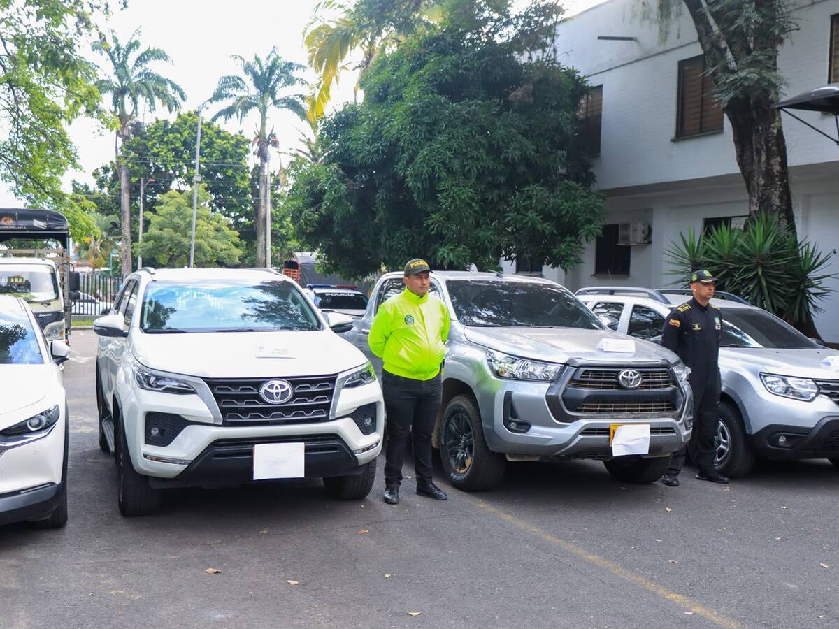 En Ibagué las autoridades recuperan 4 vehículos robados avaluados en $550 millones