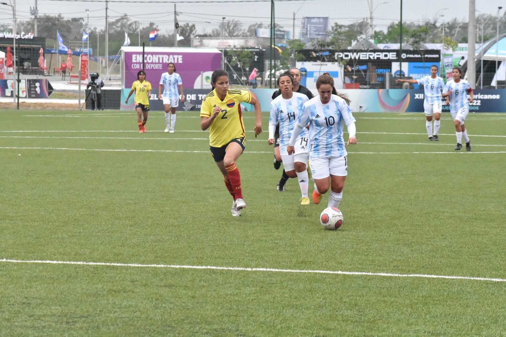 Colombia venció a Argentina en la cetgoría sub-20 femenina de los Juegos Suramericanos / Foto: Selección Argentina