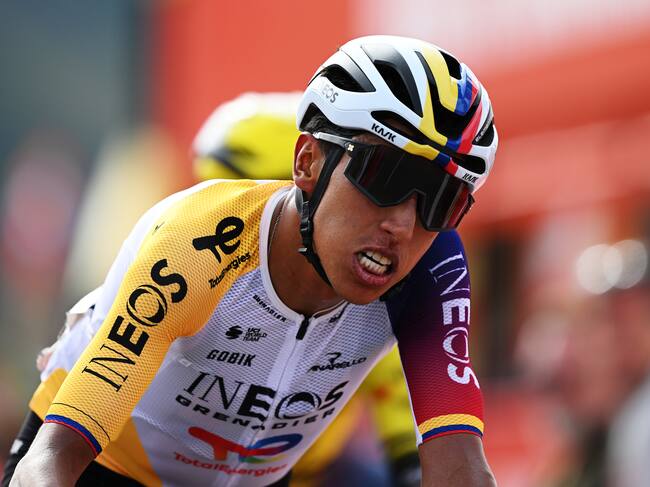 Egan Bernal brilla en la etapa 16 de Vuelta a España 2025 y así queda en la clasificación general. (Photo by Dario Belingheri/Getty Images)