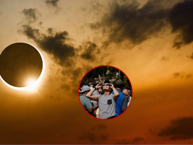 Eclipse solar 8 de abril 2024. Imagen de referencia vía Getty Images