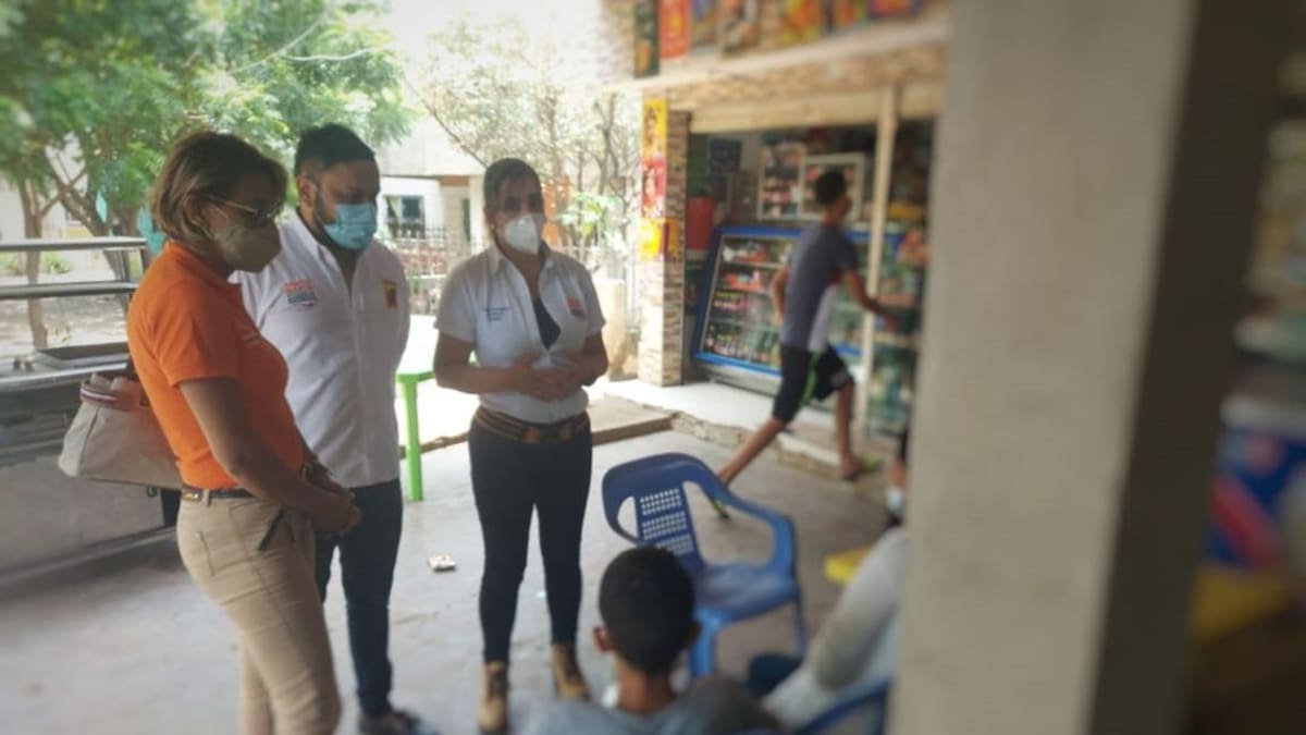 Brindan apoyo psicosocial a familiares de menor desaparecido en Santa Marta