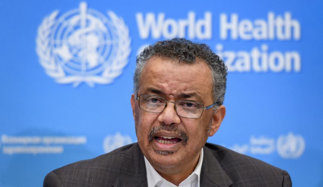 Tedros Adhanom Ghebreyesus, Director general de la Organización Mundial de la Salud.