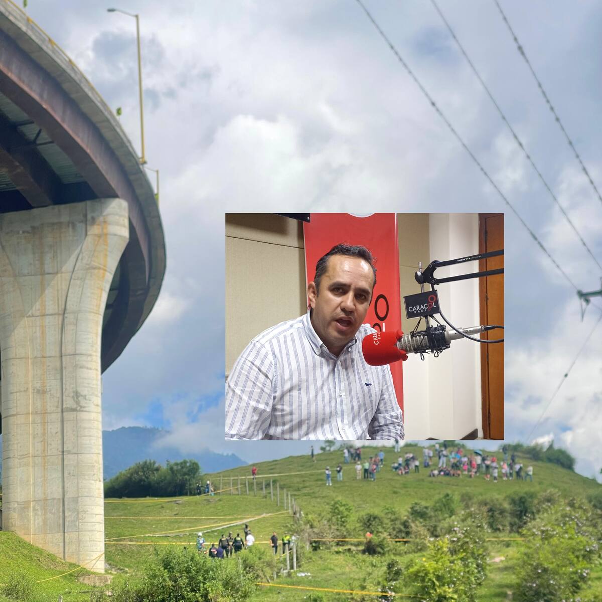 Gobernador del Quindío solicita conformar comisión técnica para evaluar puente Helicoidal en Calarcá