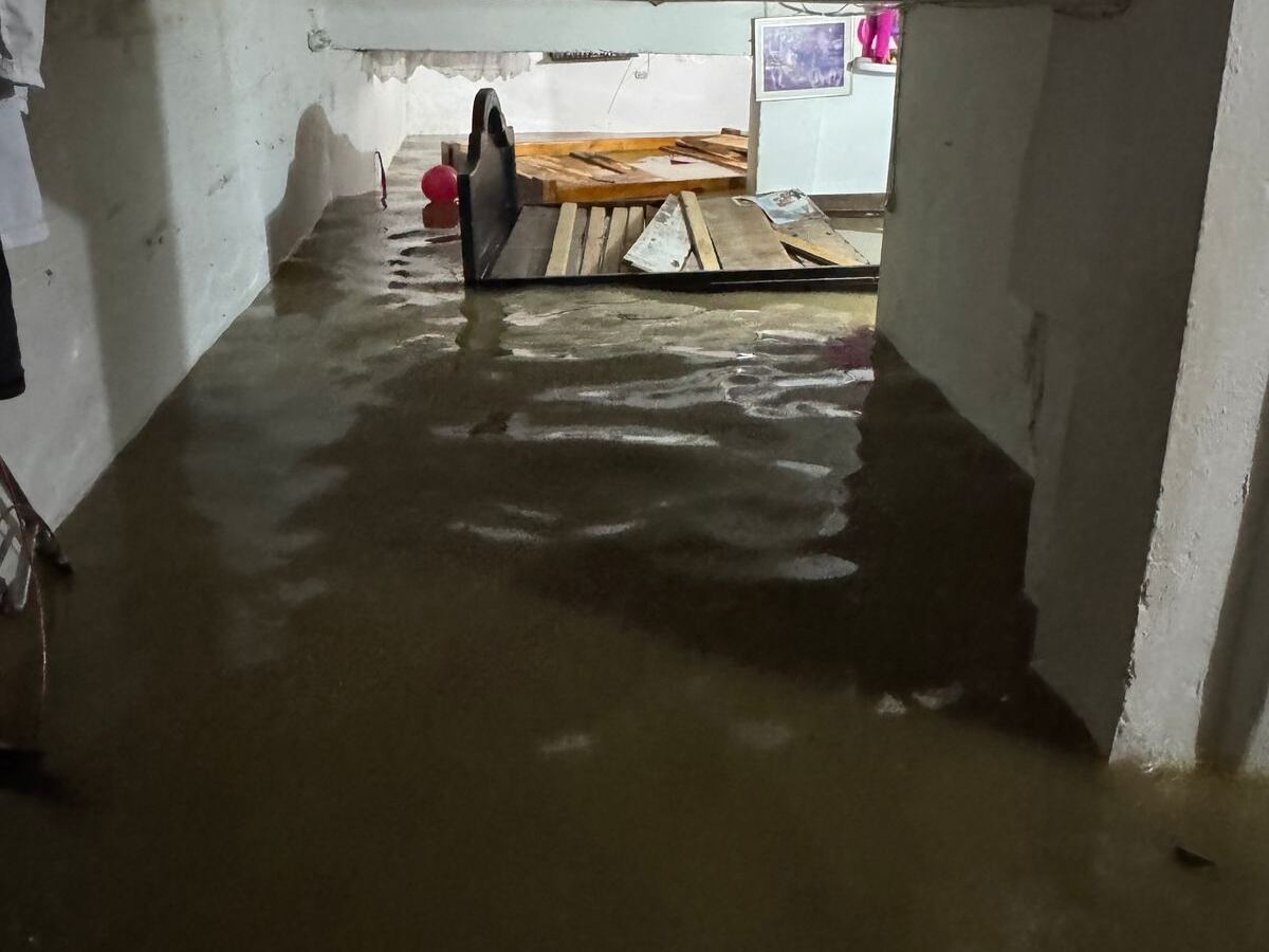 Emergencia por inundación en La Pintada, Antioquia. Cortesía: Alcaldía La Pintada