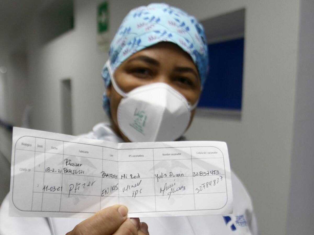 Inicia aplicación de segunda dosis de la vacuna en Barranquilla