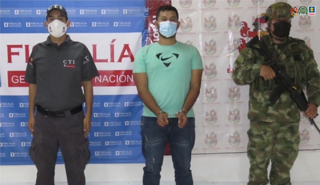 Gustavo Caballero fue capturado en la población de Lérida. 