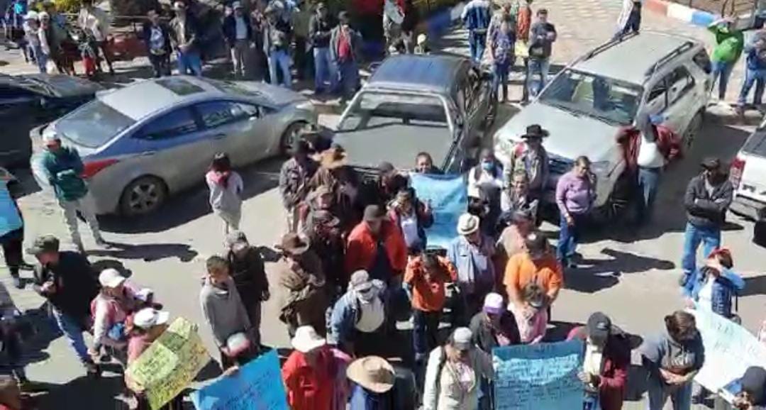 Protesta en Socha / Cortesía.
