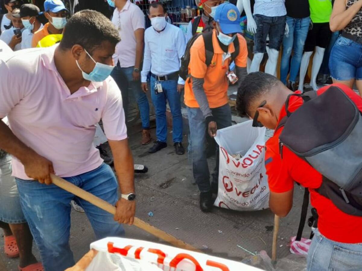 Veolia Cartagena participó en la novena versión del ‘Barretón’ en Bazurto