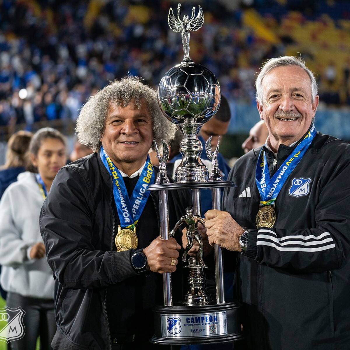 Alberto Gamero, en el podio de los técnicos más ganadores en la historia de Millonarios