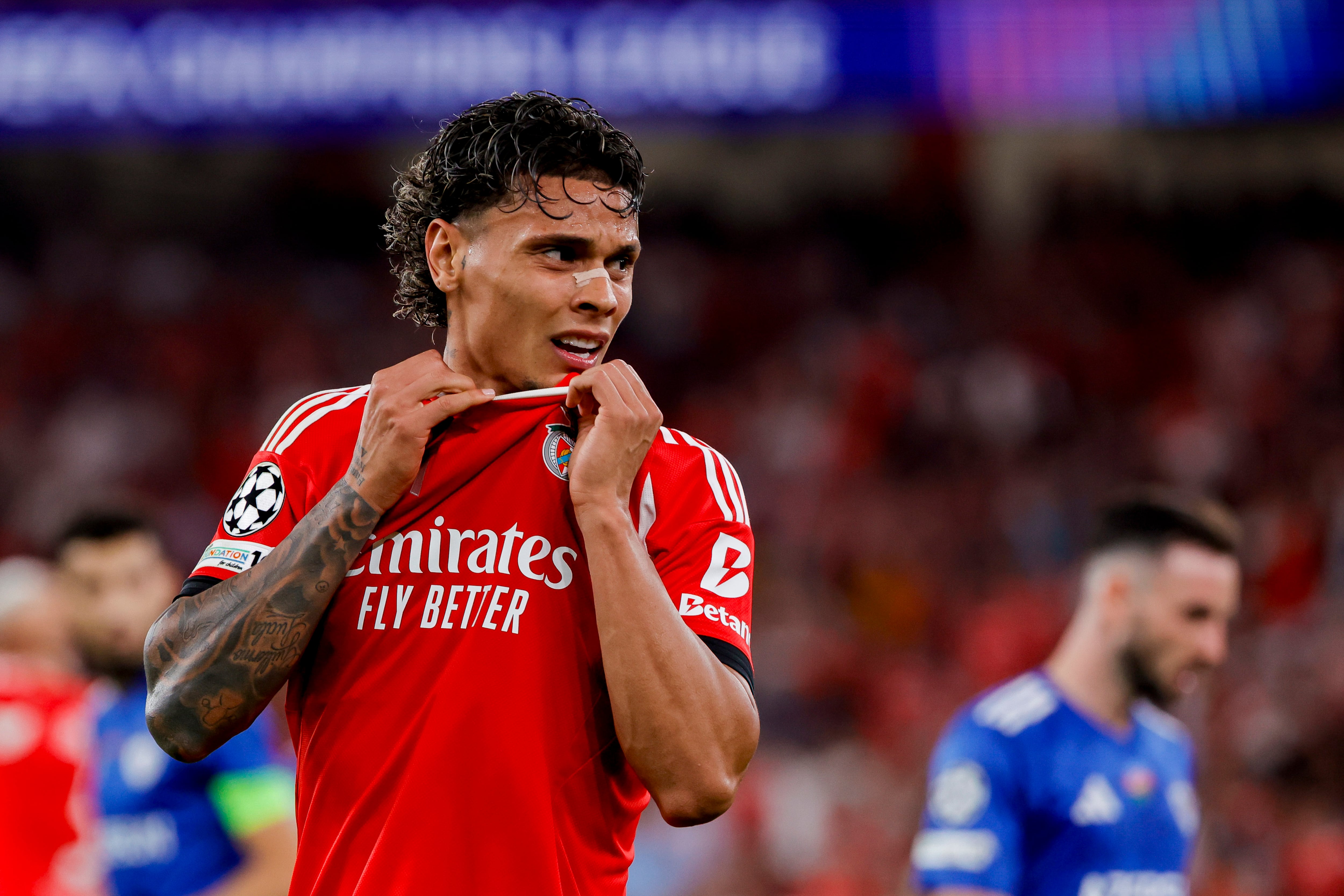Richard Ríos de SL Benfica / Getty Images.