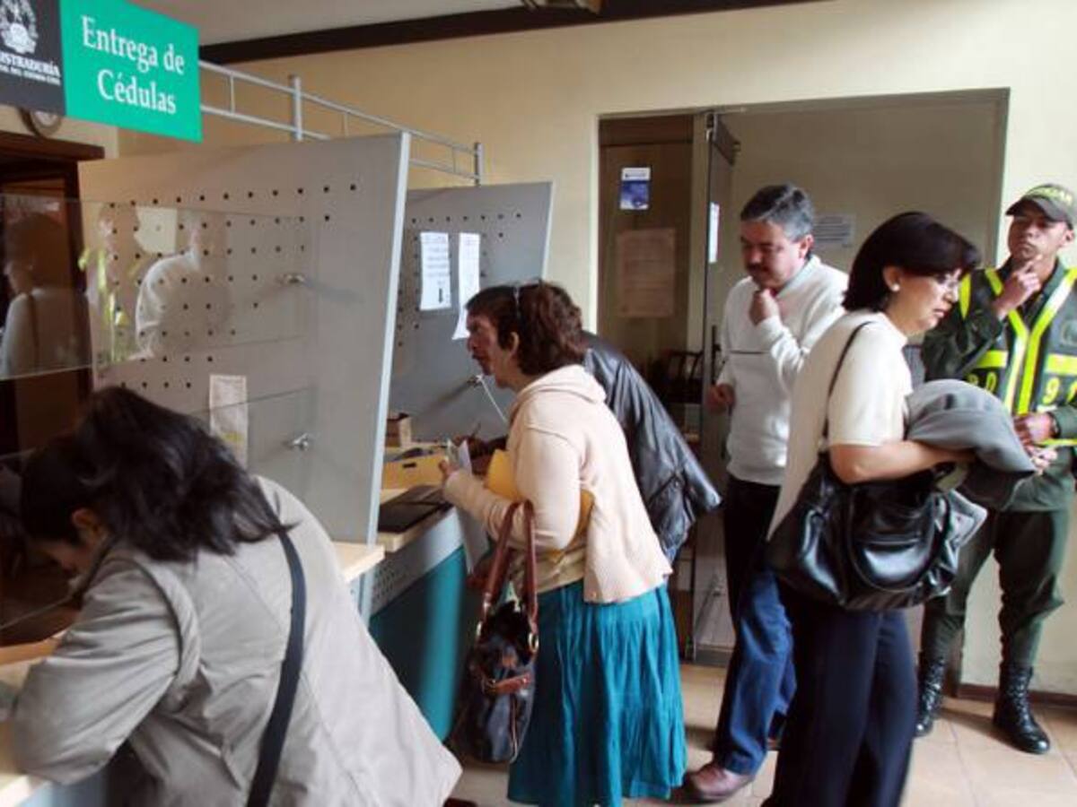 Más de 2 millones de colombianos no han reclamado sus documentos de identidad