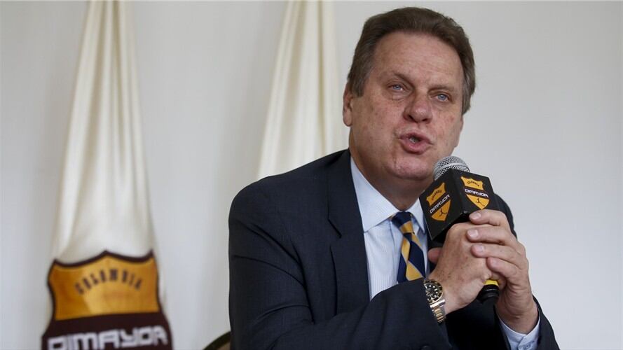 Ramón Jesurum, presidente de Dimayor. Foto: Colprensa