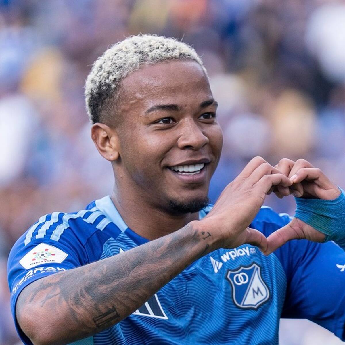 Beckham David ilusiona a la hinchada de Millonarios: prometió este número de goles