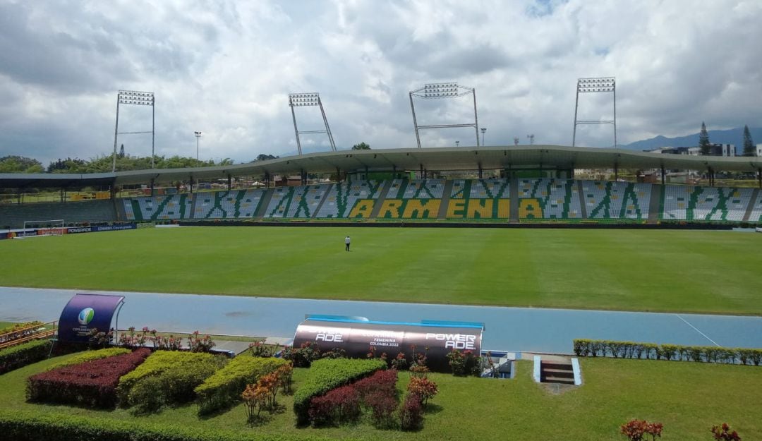 Estadio Centenario de Armenia listo para la Copa América Femenina 2022