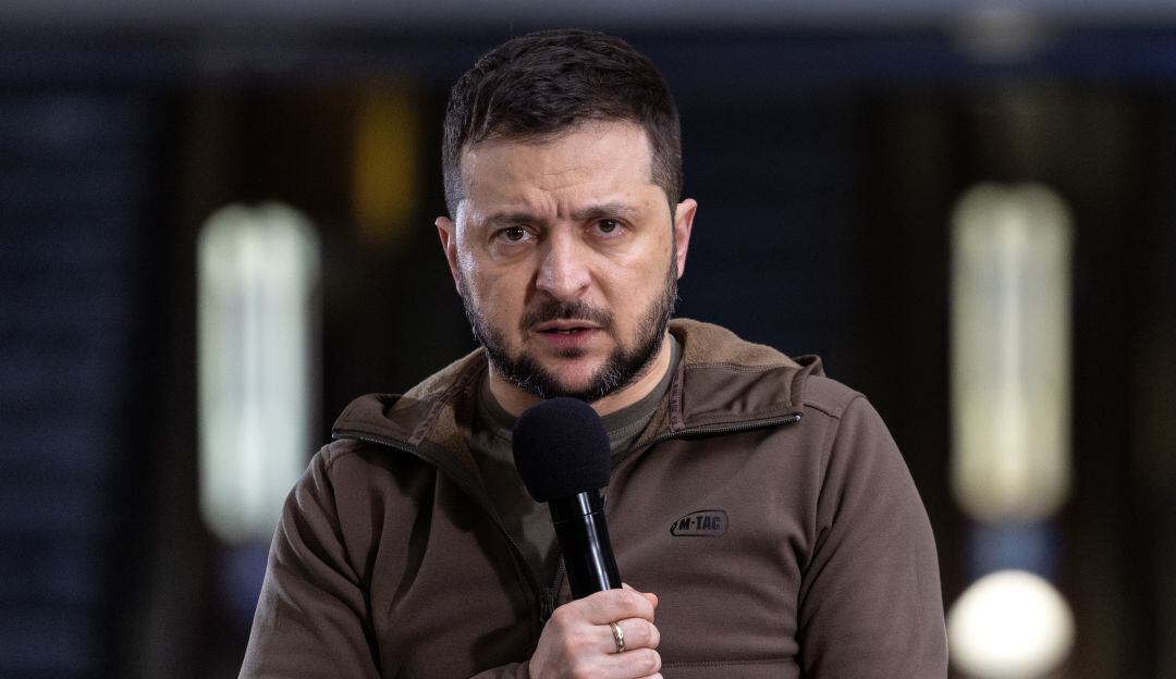 El presidente de Ucrania, Volodimir Zelenski