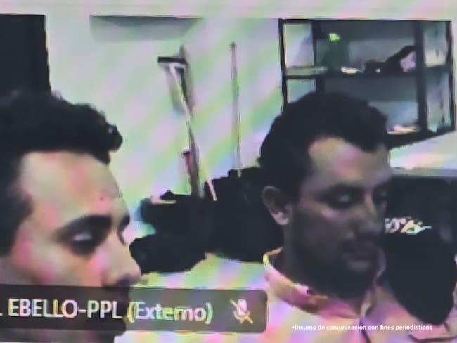 Responsables de secuestrar y robar a un conductor de plataforma en Medellín. Foto: Fiscalía General de la Nación.