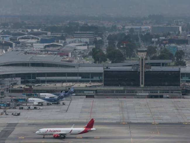 Aeropuerto El Dorado, en Bogotá.