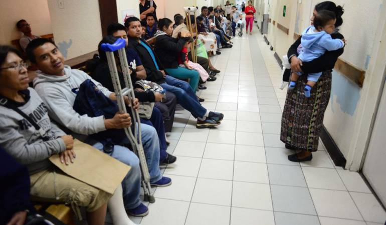 Colapsa el sistema de atención médica.