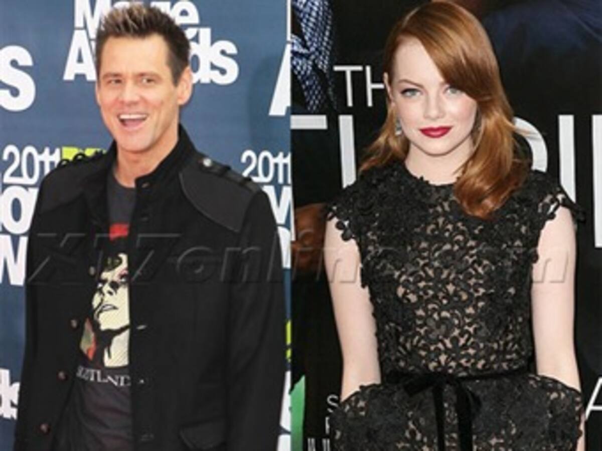 Jim Carrey proclama a los cuatro vientos su amor por Emma Stone