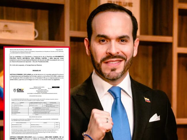 Abelardo de la Espriella es oficialmente presidente electo de Colombia: el CNE declaró su elección