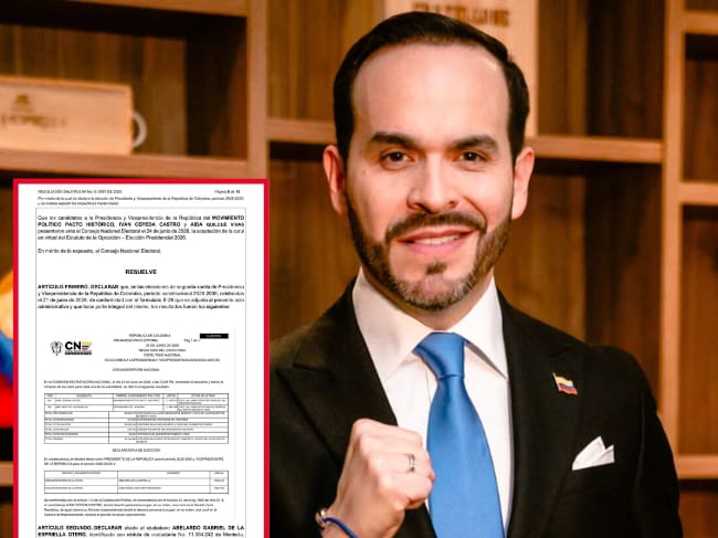 Abelardo de la Espriella es oficialmente presidente electo de Colombia: el CNE declaró su elección