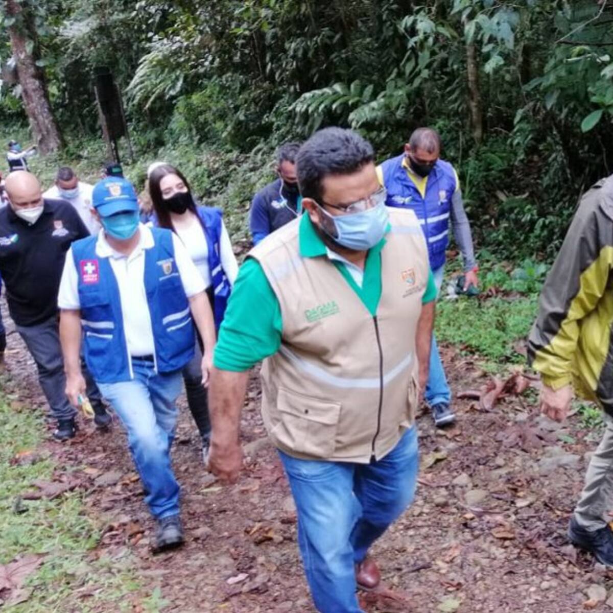 Control de minería ilegal en el PNN Farallones de Cali