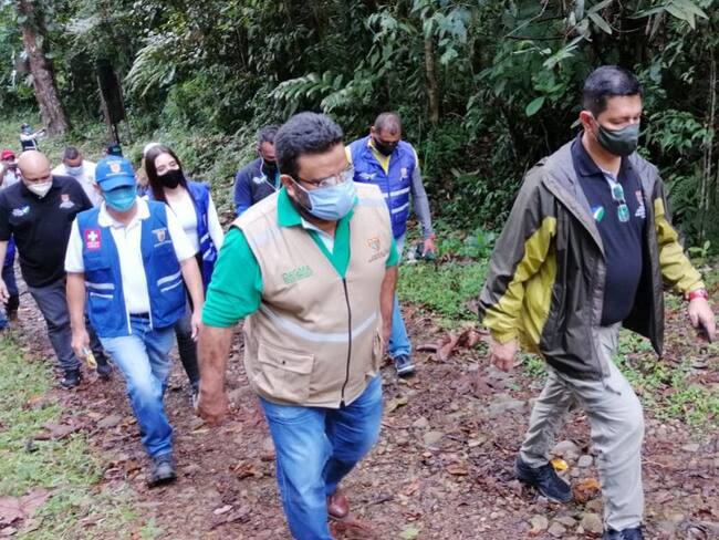 Control de minería ilegal en el PNN Farallones de Cali