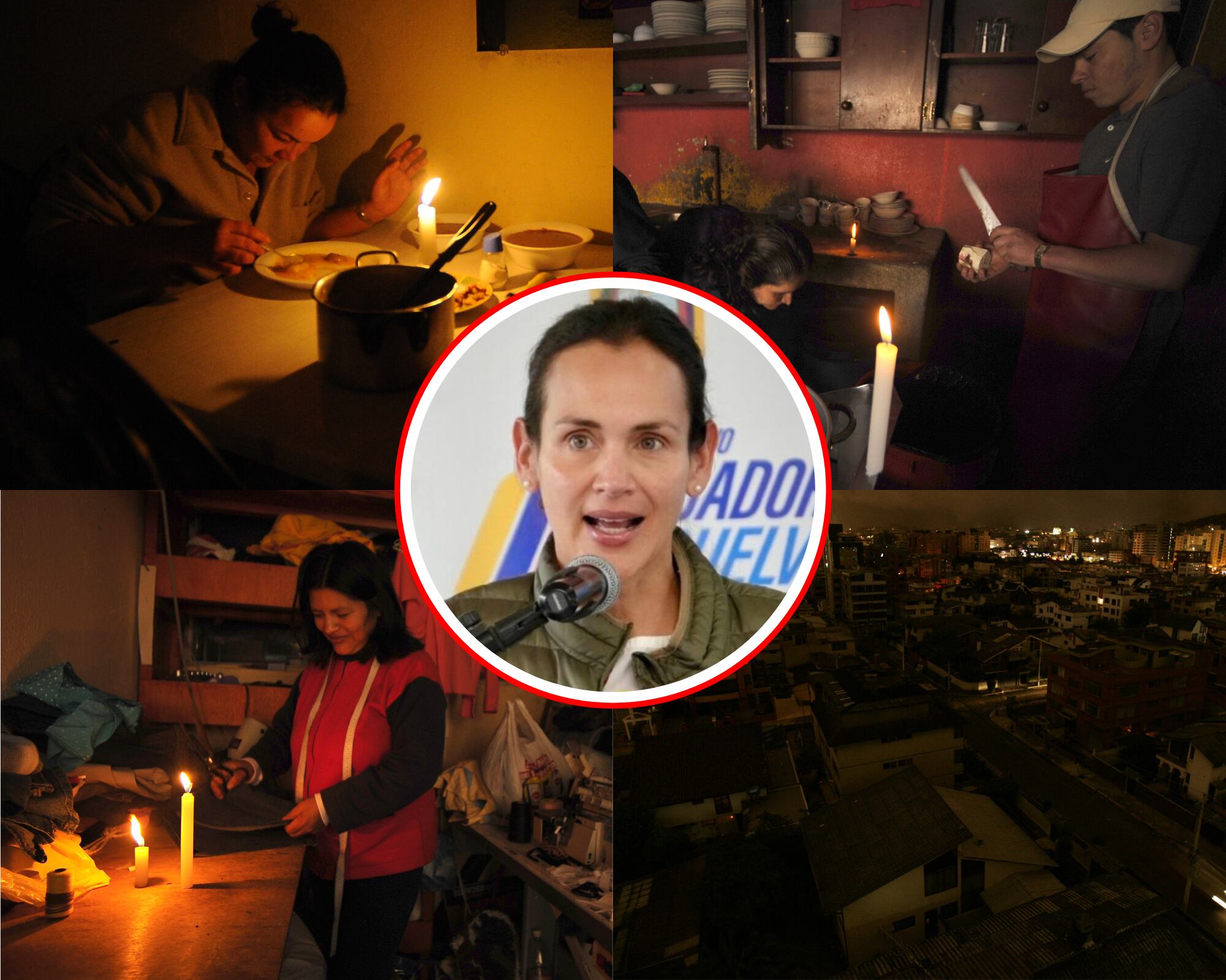 La ministra de Energía de Ecuador, Inés Manzano, aseguró que los apagones de 14 horas diarias son medidas extremas para enfrentar una situación extrema por cuenta de la caída del caudal. 
(Foto: Caracol Radio / Getty )