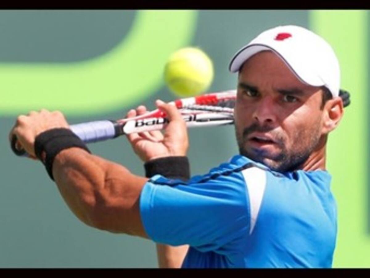 Alejandro Falla dejó escapar la victoria ante Tomás Berdych en el Masters 1000 de Miami