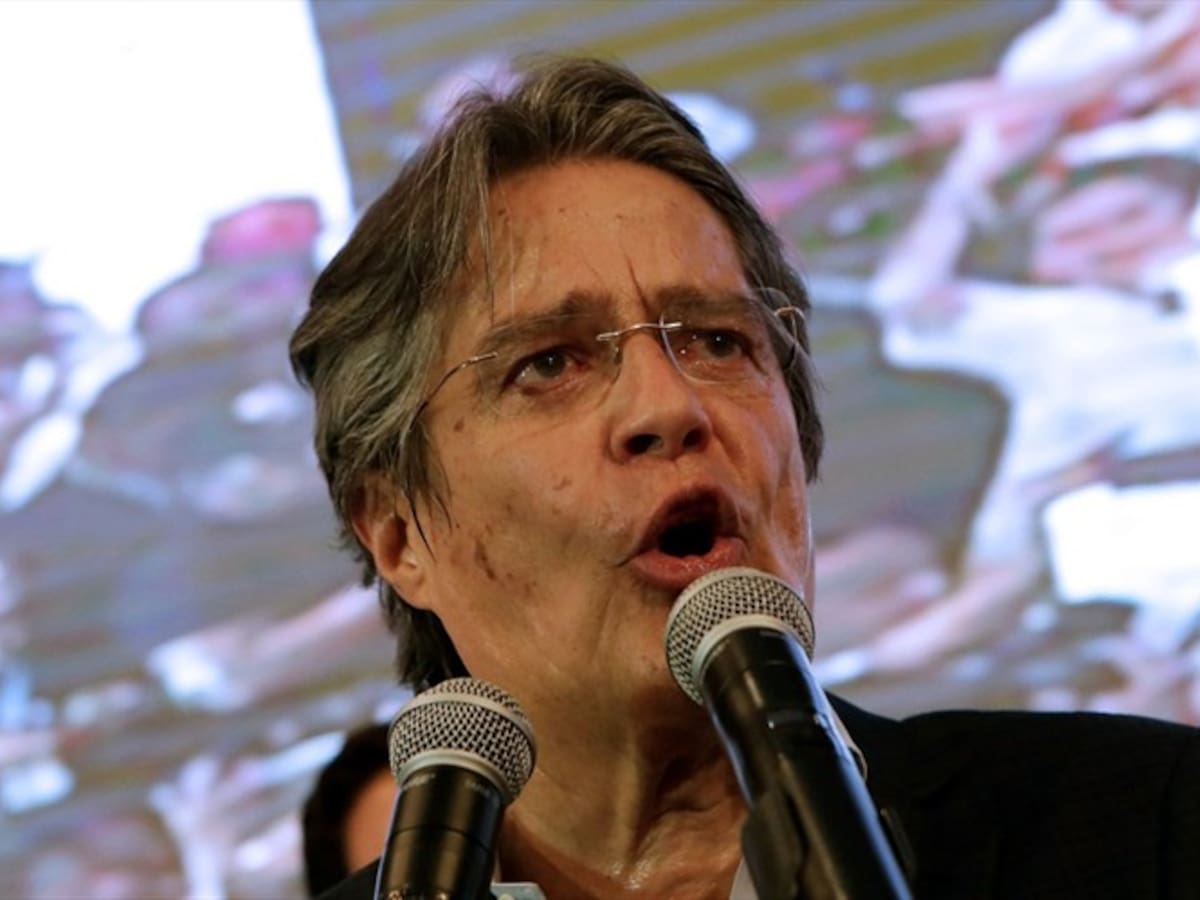 Opositor Lasso desconoce resultados de presidenciales en Ecuador