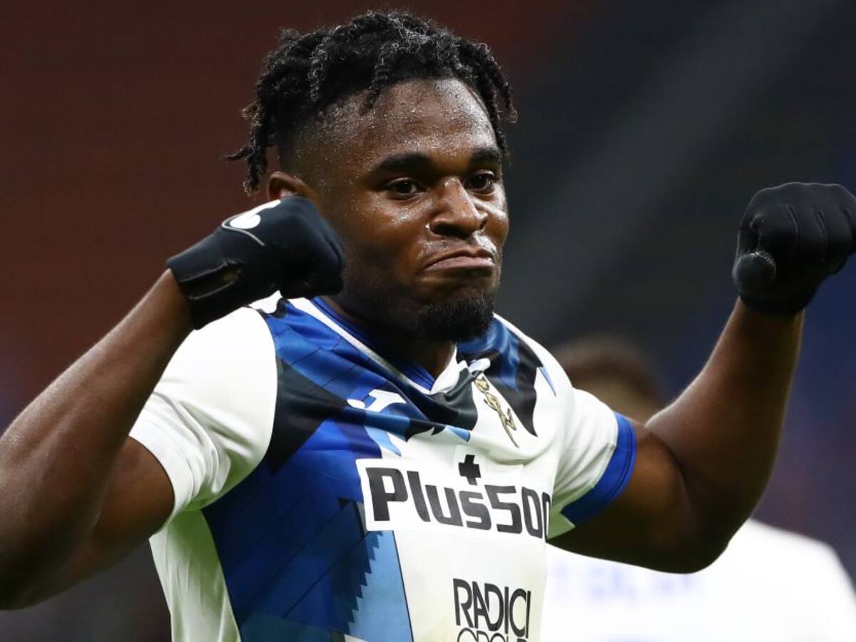 Duván volvió a brillar con Atalanta y le marcó golazo al líder Milan