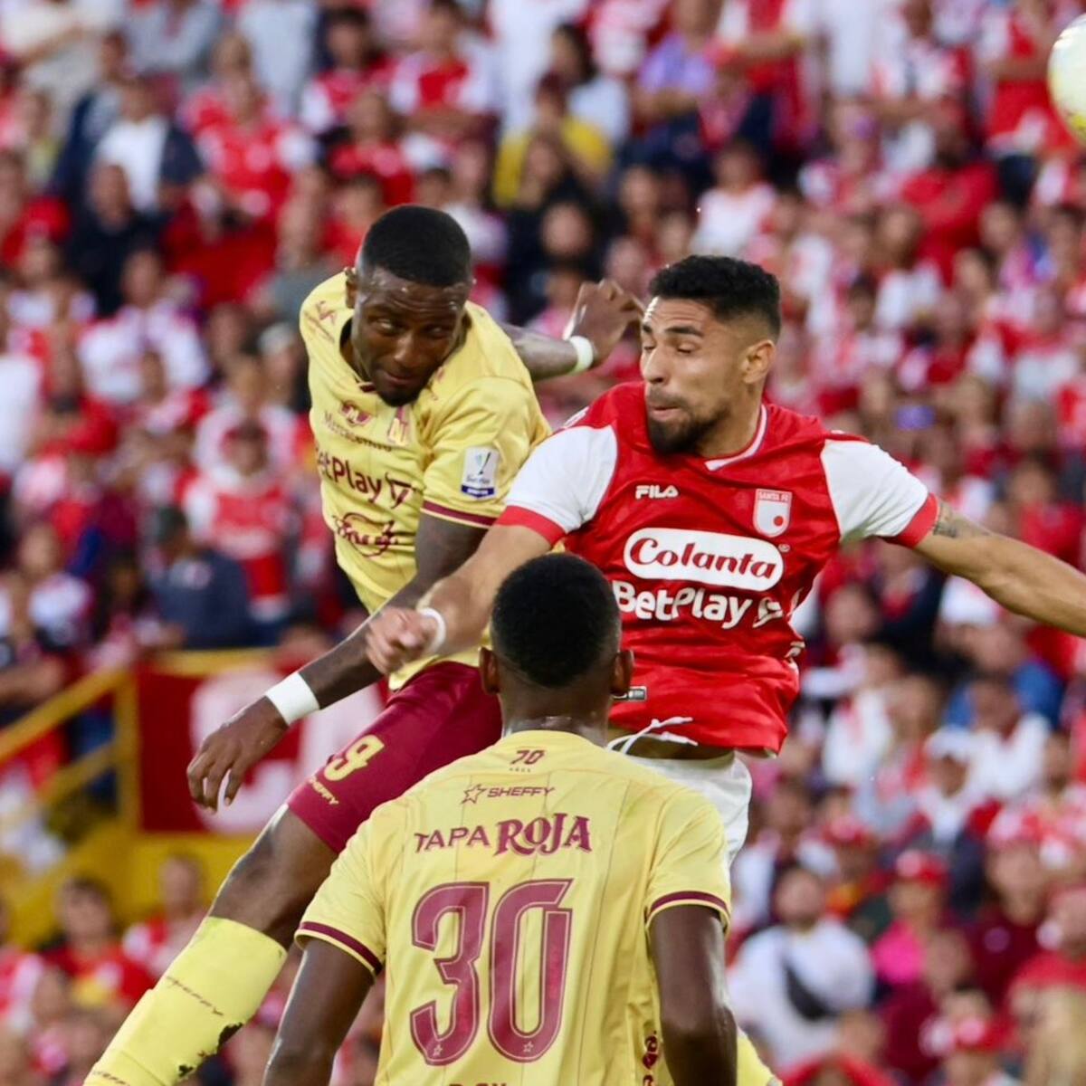 Santa Fe regresa a cuadrangulares con un importante triunfo ante Tolima
