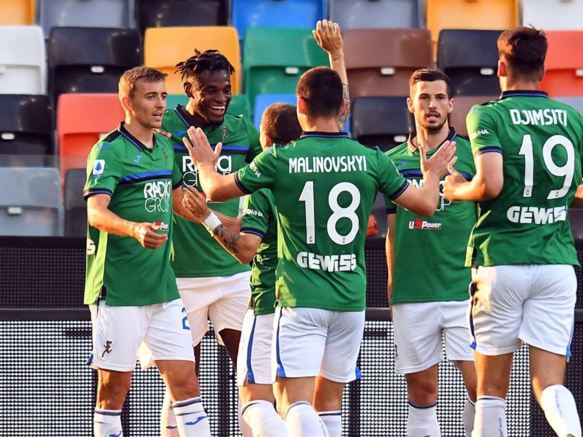 Golazos colombianos en la victoria del Atalanta contra el Udinese